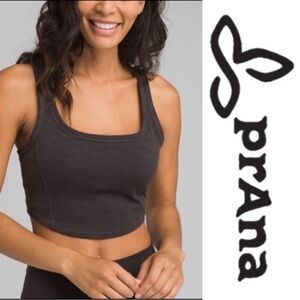 Prana | Becksa Bralette in Black Heather | Size Small